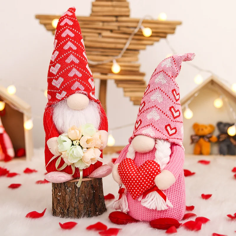 Valentine's Day Faceless Gnome Plush Doll for Christmas Valentines Day Wedding Decorations Home Xmas Ornament New Year Gifts
Valentine's Day Faceless Gnome Plush Doll for Christmas Valentines Day Wedding Decorations Home Xmas Ornament New Year Gifts