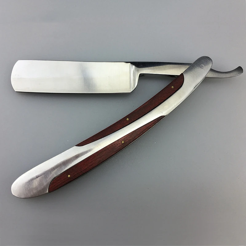 Men Vintage Straight Edge Stainless Steel Hair Shaper Barber Razor Folding Manual Shaving Knife
Men Vintage Straight Edge Stainless Steel Hair Shaper Barber Razor Folding Manual Shaving Knife