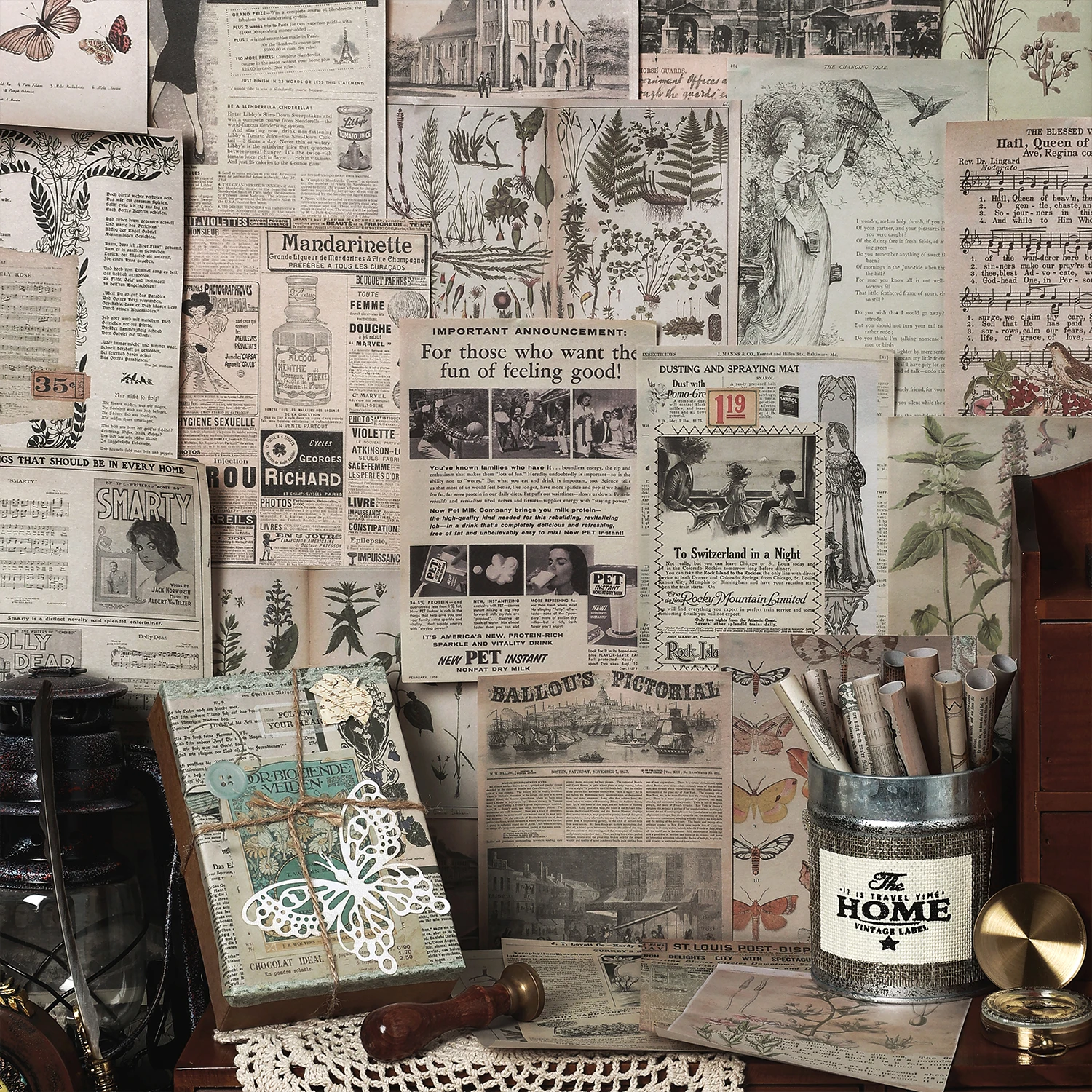 24 Pcs Retro Recycle paper Material Paper Junk Journal Planner Scrapbook Vintage Decorative Diy Craft Background Paper
24 Pcs Retro Recycle paper Material Paper Junk Journal Planner Scrapbook Vintage Decorative Diy Craft Background Paper