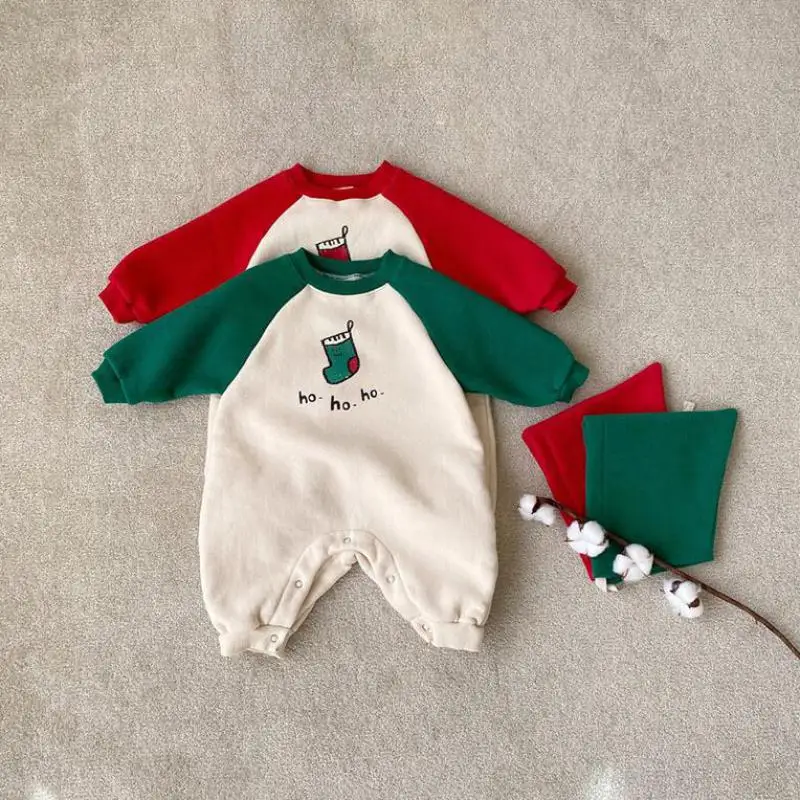 Girls Christmas New Patchwork Jumpsuit Cute Christmas Stockings Sweatshirts One Piece Suit Boys Plush Cotton Jumpsuit With Cap
Girls Christmas New Patchwork Jumpsuit Cute Christmas Stockings Sweatshirts One Piece Suit Boys Plush Cotton Jumpsuit With Cap
