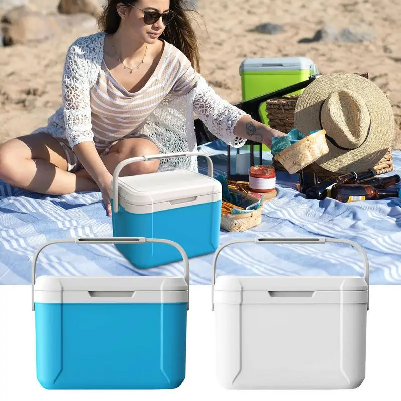 Small Ice Chest Hard Cooler Box Portable Insulated Ice Chest For Party Camping Beach Sand And Outdoor Activities Heavy Duty
Small Ice Chest Hard Cooler Box Portable Insulated Ice Chest For Party Camping Beach Sand And Outdoor Activities Heavy Duty