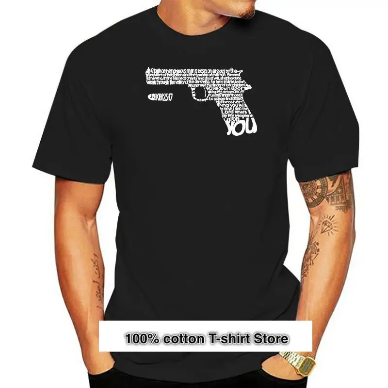 Camiseta de Pulp Fiction para Fans de la pistola Tarantino, camiseta de Ezekiel, película de culto, para jóvenes de mediana edad
Camiseta de Pulp Fiction para Fans de la pistola Tarantino, camiseta de Ezekiel, película de culto, para jóvenes de mediana edad