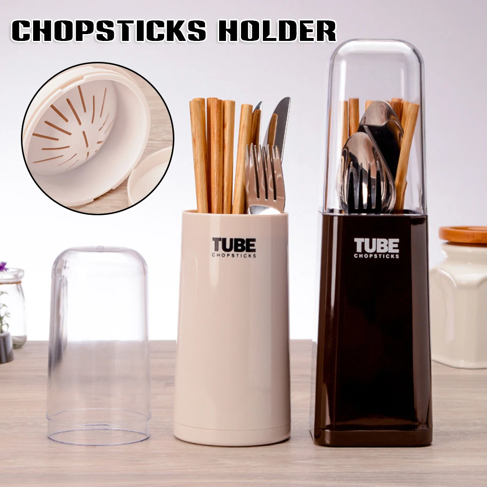 Drain Chopsticks Box with Dustproof Lid Multipurpose Kitchen Flatware Holder Durable for Home Cutlery Storage Case XH8Z
Drain Chopsticks Box with Dustproof Lid Multipurpose Kitchen Flatware Holder Durable for Home Cutlery Storage Case XH8Z
