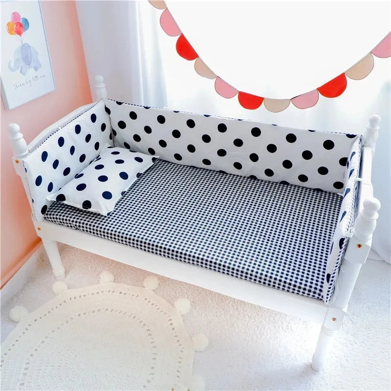 Newborn Bed Fence Home Pure Cotton Crib Surround Four Seasons Universal Foldable Bed Head Pad Cartoon Children's Bedding 
Newborn Bed Fence Home Pure Cotton Crib Surround Four Seasons Universal Foldable Bed Head Pad Cartoon Children's Bedding