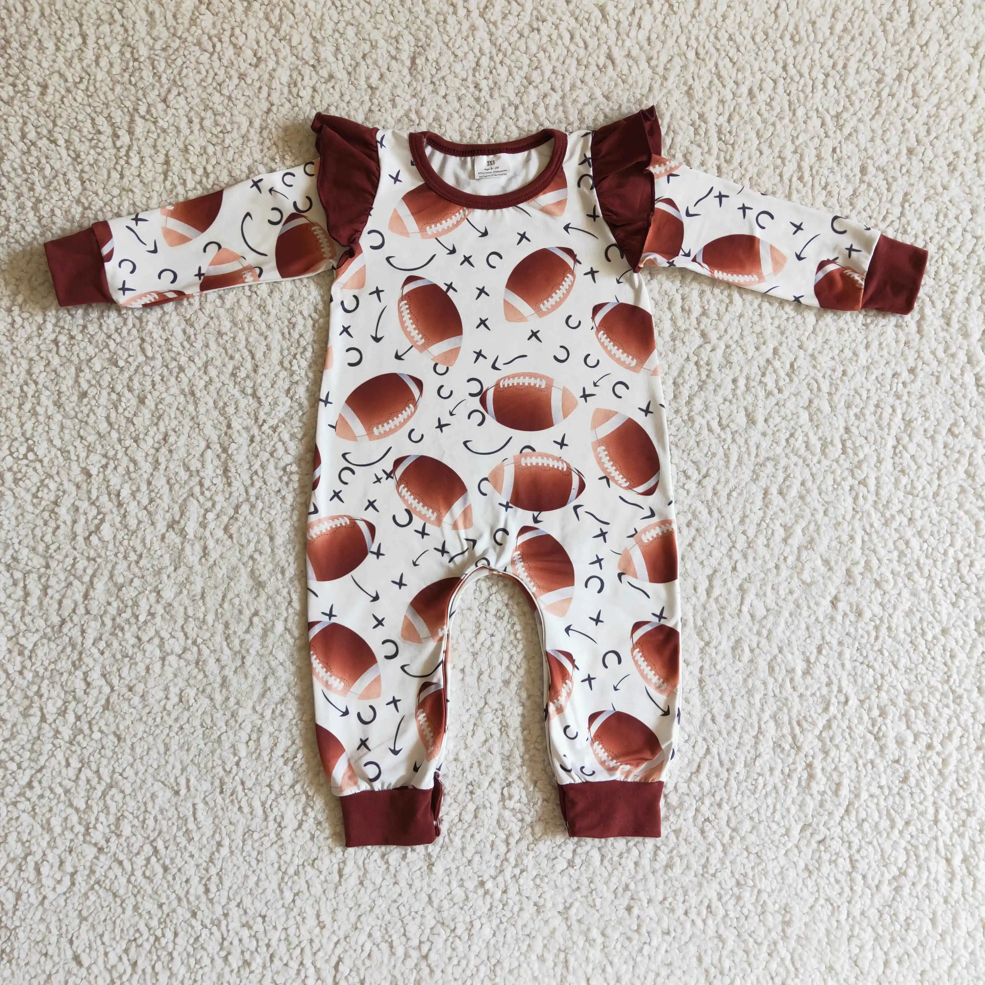 rugby pattern fall winter girls romper fly sleeve hidden button design high quality baby kids clothing sets wholesale
rugby pattern fall winter girls romper fly sleeve hidden button design high quality baby kids clothing sets wholesale