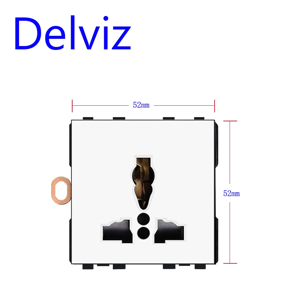 DELVIZ Бразильская розетка 10 групп 20А
DELVIZ Бразильская розетка 10 групп 20А