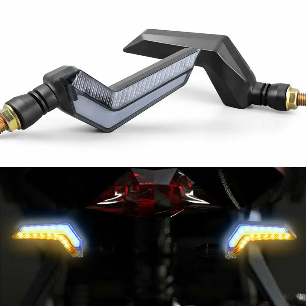2pcs Universal Waterproof Motorcycle Flasher LED Turn Signal Lights Amber Blinker DRL for Honda Suzuki Motorcycle Accessories
2pcs Universal Waterproof Motorcycle Flasher LED Turn Signal Lights Amber Blinker DRL for Honda Suzuki Motorcycle Accessories
