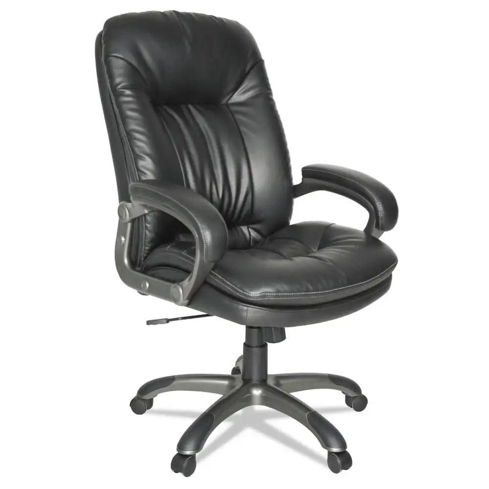 OIF OIFGM4119 Executive Swivel/Tilt Leather High-Back Chair (Fixed Arched Arms/Black)
OIF OIFGM4119 Executive Swivel/Tilt Leather High-Back Chair (Fixed Arched Arms/Black)