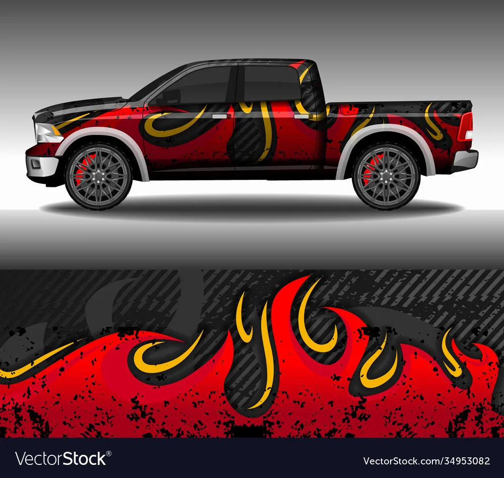 Fire Pickup Car Graphic Decal Full Body Racing Vinyl Wrap Car Full Wrap Sticker Decorative Car Decal Length 400cm Width 100cm
Fire Pickup Car Graphic Decal Full Body Racing Vinyl Wrap Car Full Wrap Sticker Decorative Car Decal Length 400cm Width 100cm