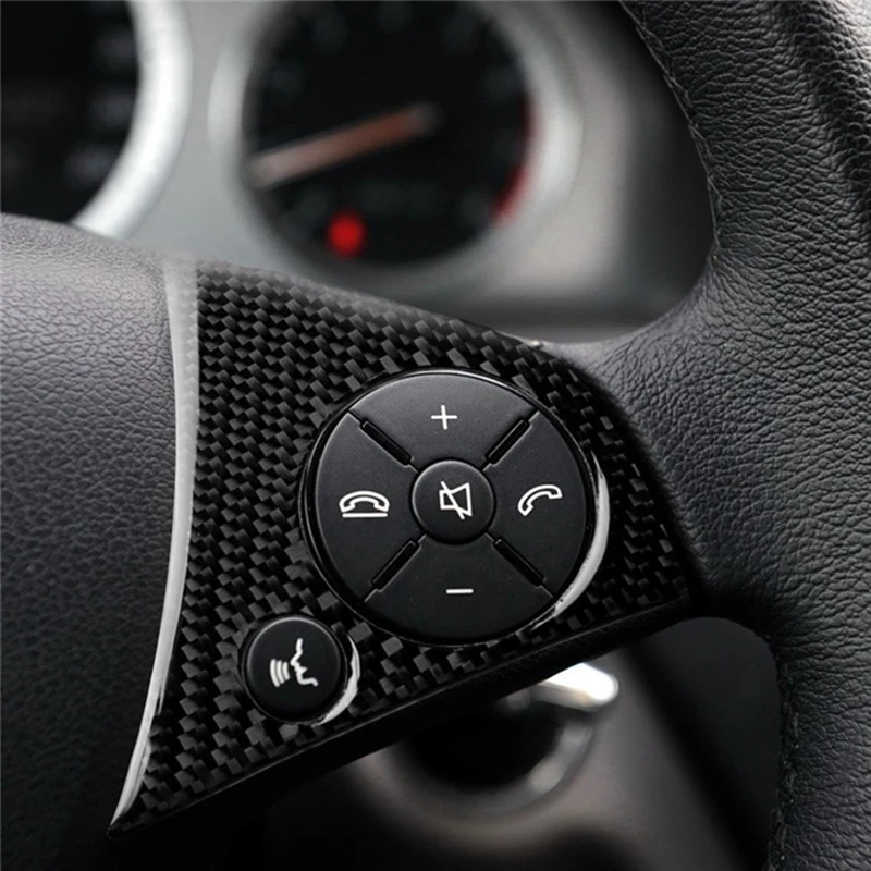 2Pcs Carbon Fiber Steering Wheel Frame Cover Trim for Mercedes Benz W204 C180 C200 C260 2007-2010
2Pcs Carbon Fiber Steering Wheel Frame Cover Trim for Mercedes Benz W204 C180 C200 C260 2007-2010