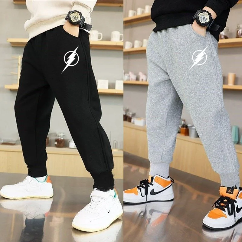 

Joggers Sweatpants for Kids Boys Casual Pants Gyms Workout Track pants Spring Autumn Cotton Sportswear Teens Trousers