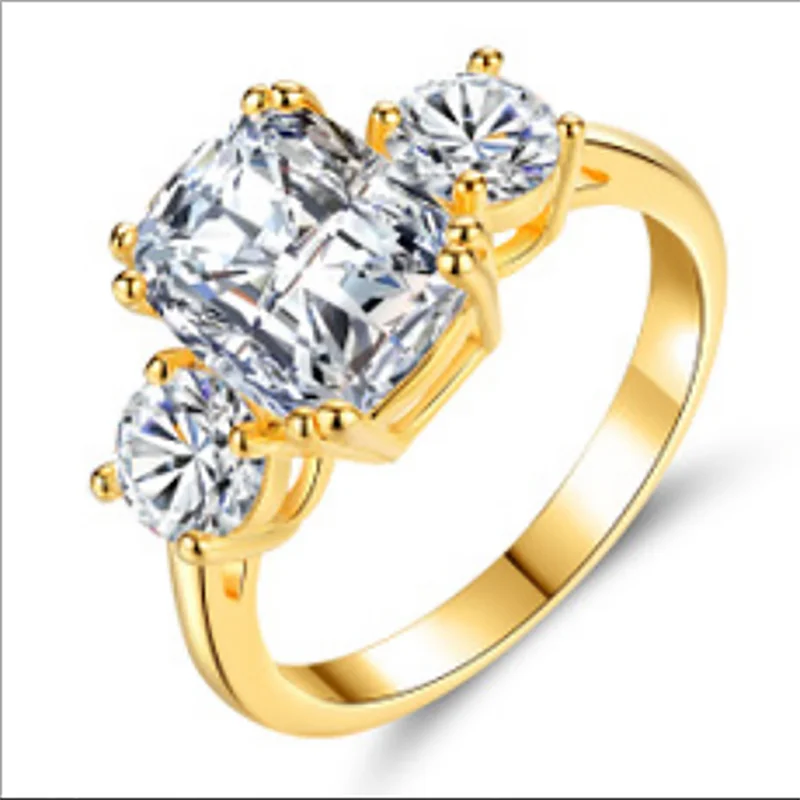 Milangirl Gold Plated Color Dazzling Cubic Zircon Crystal Rhinestone Wedding Ring for Women Party Engagement Jewelry Size 6-10
Milangirl Gold Plated Color Dazzling Cubic Zircon Crystal Rhinestone Wedding Ring for Women Party Engagement Jewelry Size 6-10
