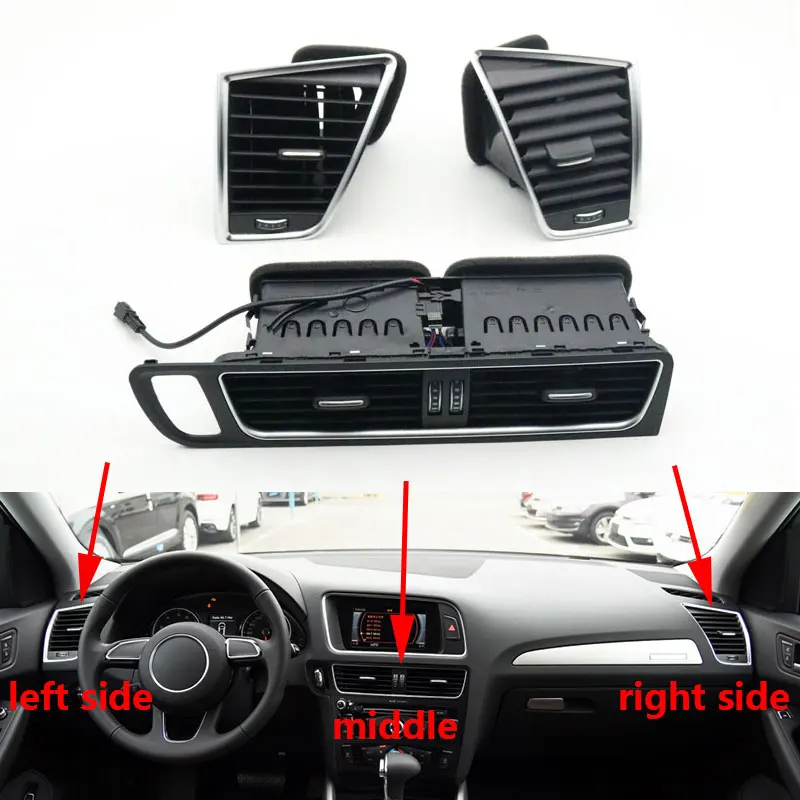 For Audi Q5 8R SQ5 2009-2017 A/C Air Conditioner Outlet Center Air Conditioning Vents
For Audi Q5 8R SQ5 2009-2017 A/C Air Conditioner Outlet Center Air Conditioning Vents
