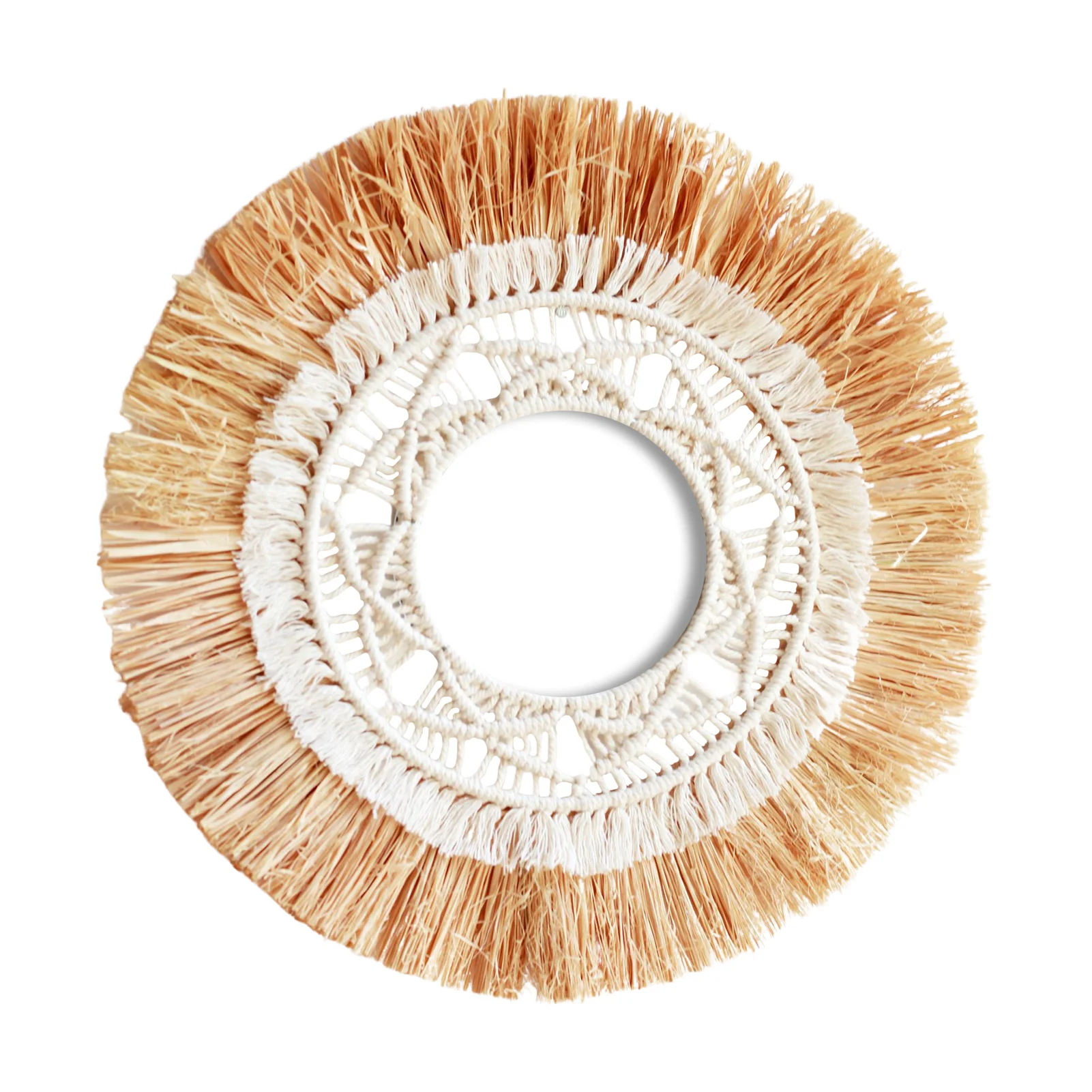 Hangings Wall Mirror Boho Macrame Fringe Round Decorative Mirror Art Ornament Home Decor Gifts For Apartment Bedroom Living Room
Hangings Wall Mirror Boho Macrame Fringe Round Decorative Mirror Art Ornament Home Decor Gifts For Apartment Bedroom Living Room