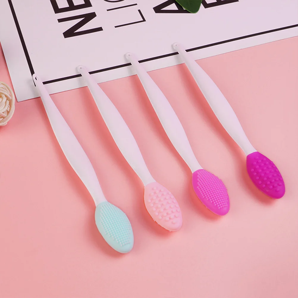 6pcs Silicone Nose Brushes Double Sided Exfoliating Lip Nose Brush Acne Blackhead Cleaning Brush ( Mixed Color )
6pcs Silicone Nose Brushes Double Sided Exfoliating Lip Nose Brush Acne Blackhead Cleaning Brush ( Mixed Color )
