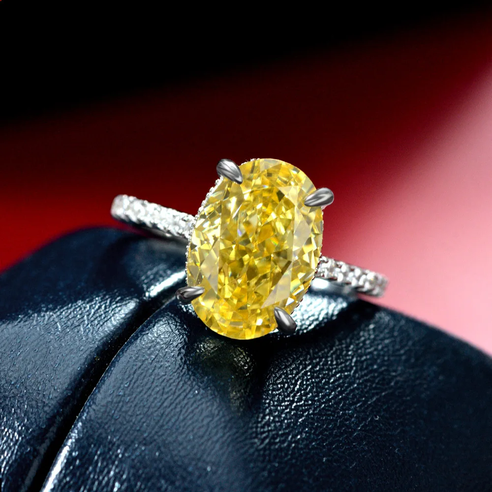 Роскошные овальные кольца с фианитом 9ct овальной формы 8A, подлинные однотонные серебряные ювелирные изделия стандарта 925 пробы 9x13 мм для жен...
Роскошные овальные кольца с фианитом 9ct овальной формы 8A, подлинные однотонные серебряные ювелирные изделия стандарта 925 пробы 9x13 мм для жен...