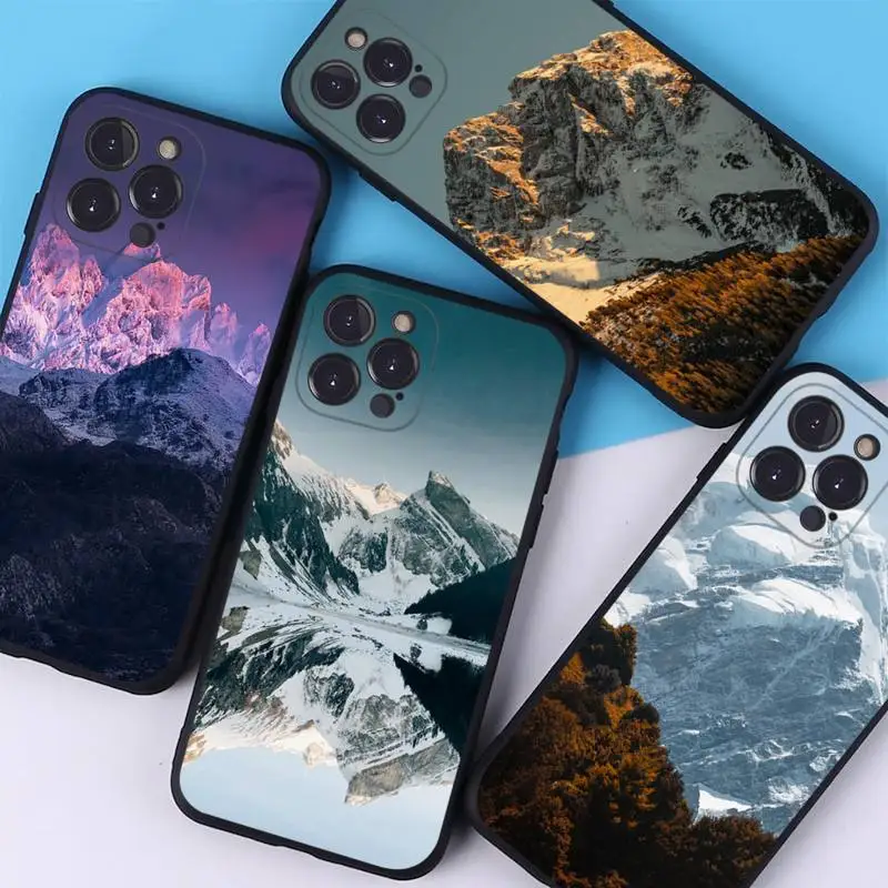 Snow Mountain Sunset Phone Case For iPhone 6 7 8 Plus 11 12 13 14 Pro SE 2020 MAX Mini X XS XR Back Funda Cover
Snow Mountain Sunset Phone Case For iPhone 6 7 8 Plus 11 12 13 14 Pro SE 2020 MAX Mini X XS XR Back Funda Cover