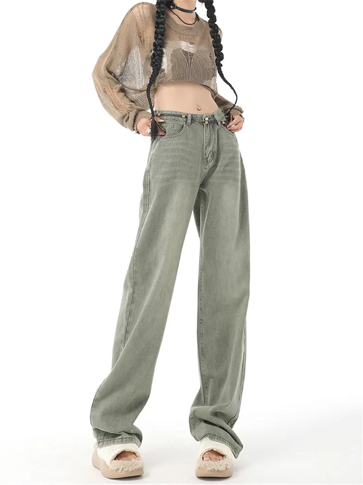 Korean Style Casual Fashion Loose Jeans For Women High Waist Wide Leg Femme Trousers Comfort Denim Mom Pants 2022 Autumn New
Korean Style Casual Fashion Loose Jeans For Women High Waist Wide Leg Femme Trousers Comfort Denim Mom Pants 2022 Autumn New