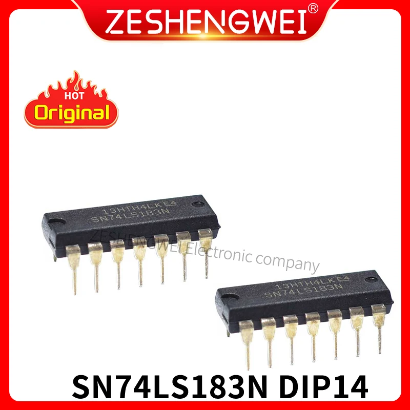 10PCS SN74LS183N SN74LS183 DIP 14 In Stock New 
10PCS SN74LS183N SN74LS183 DIP 14 In Stock New