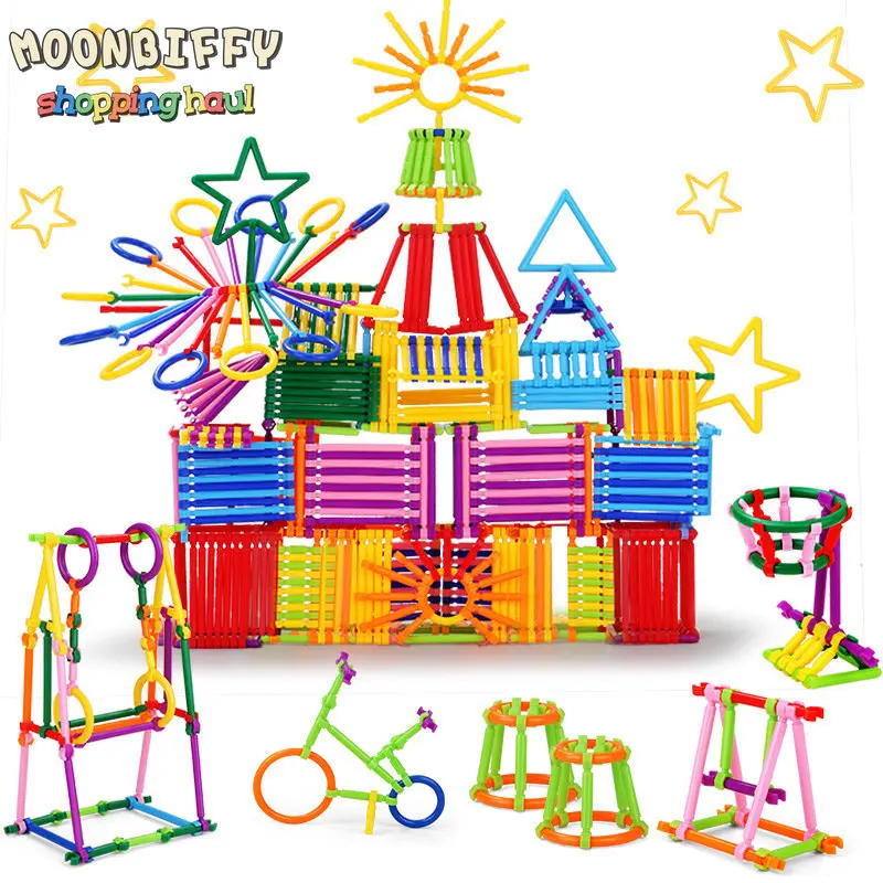 Creativity 3D DIY Models & Building toy Smart Stick Plastic Creative Intelligence Magic Stick Blocks Toys for Children Gifts
Creativity 3D DIY Models & Building toy Smart Stick Plastic Creative Intelligence Magic Stick Blocks Toys for Children Gifts