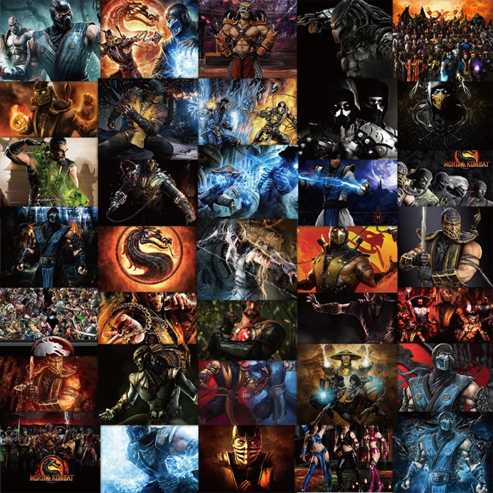 10/50/52PCS Cartoon Mortal Kombat Graffiti Sticker Laptop Guitar Skateboard Water Cup Mobile Phone Gift Toy Sticker Wholesale
10/50/52PCS Cartoon Mortal Kombat Graffiti Sticker Laptop Guitar Skateboard Water Cup Mobile Phone Gift Toy Sticker Wholesale