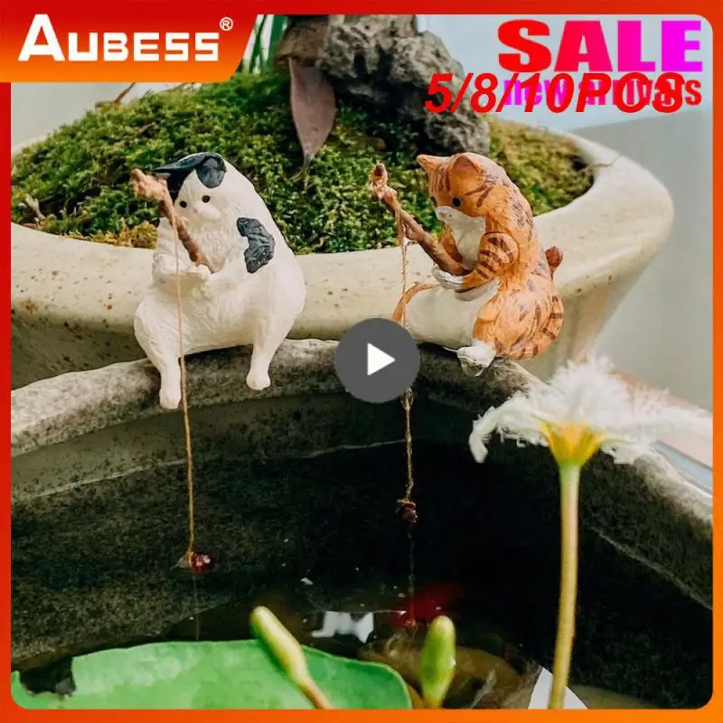 5/8/10PCS Diy Kitten Fishing Decoration Good Weather Aquarium Accessories Landscape Decoration Creative Fishing
5/8/10PCS Diy Kitten Fishing Decoration Good Weather Aquarium Accessories Landscape Decoration Creative Fishing