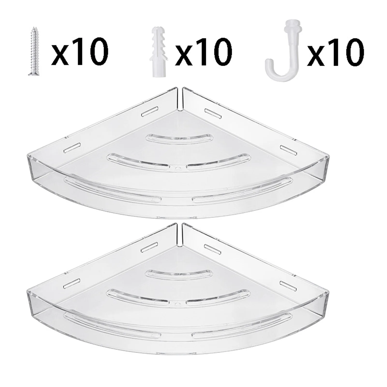 Bathroom Corner Shelf Space-saving Punch-free Design for Bathroom Kitchen Wall Mounted Rack
Bathroom Corner Shelf Space-saving Punch-free Design for Bathroom Kitchen Wall Mounted Rack