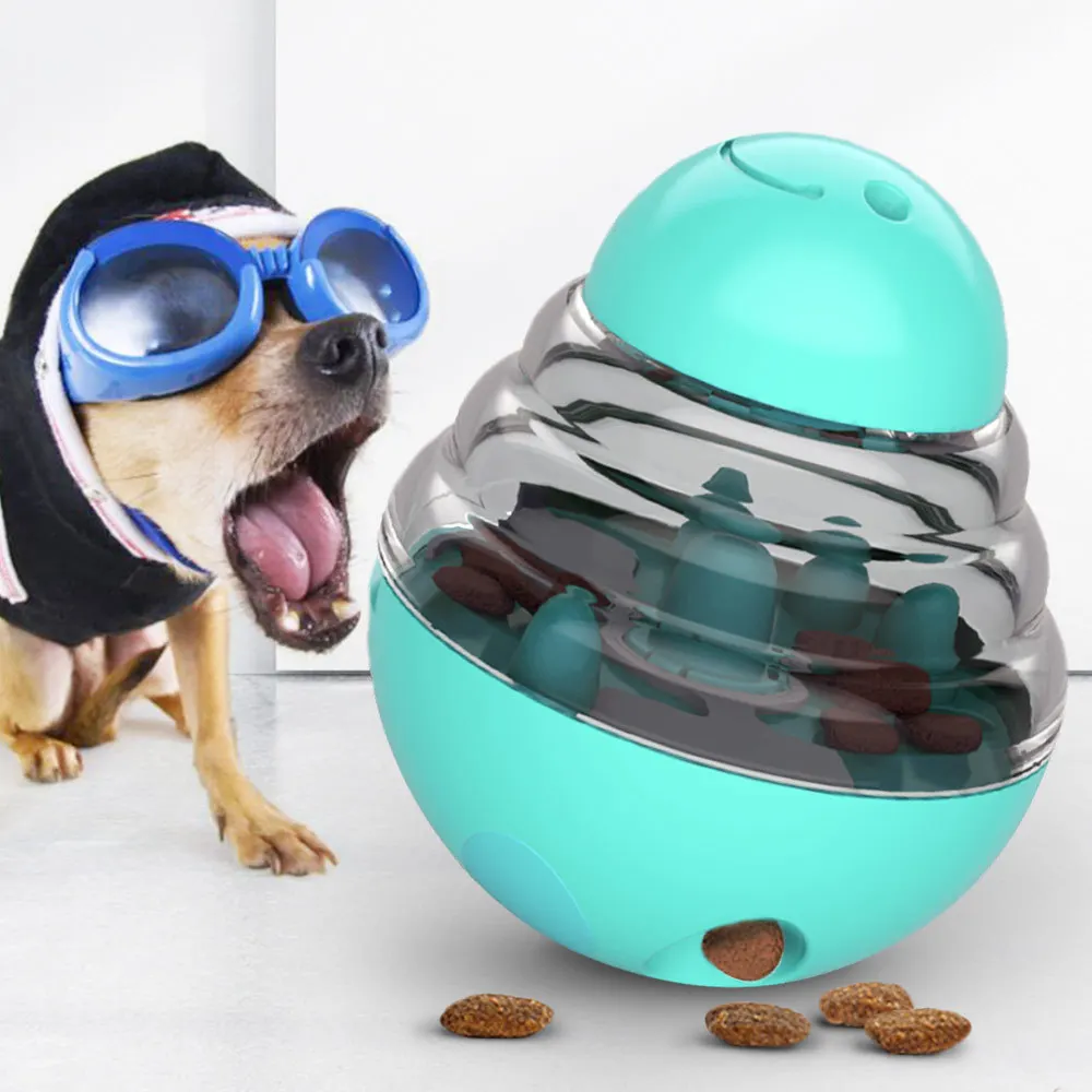 Interactive Dog Cat Toy Increases IQ Treat Ball Pets Toys Feed Bowl Tumbler Food Dispenser for Dogs Puppy Training Balls
Interactive Dog Cat Toy Increases IQ Treat Ball Pets Toys Feed Bowl Tumbler Food Dispenser for Dogs Puppy Training Balls