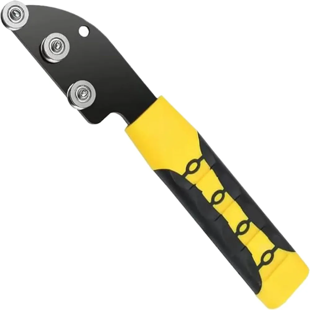 Желтый ручной выпрямитель проволоки из нержавеющей стали
Желтый ручной выпрямитель проволоки из нержавеющей стали