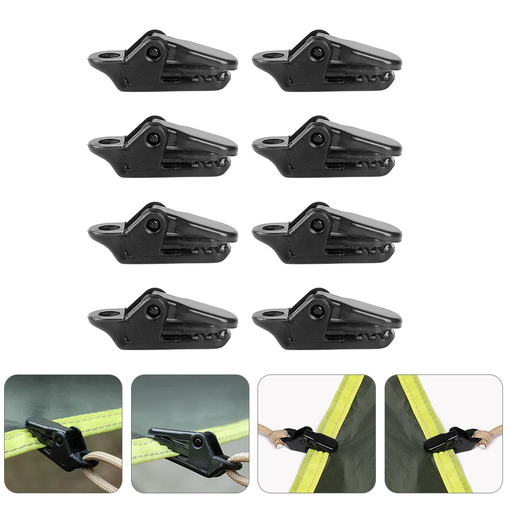 

50Pcs Outdoor Camping Hiking Fishing Tent Fixing Clip Tarp Tent Fasteners Clip