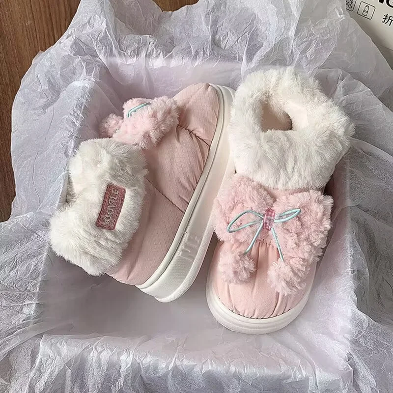 Cute butterfly decoration handmade custom fur all-in-one boots Winter plus fleece warm fox fur boots all-match women's 36-41
Cute butterfly decoration handmade custom fur all-in-one boots Winter plus fleece warm fox fur boots all-match women's 36-41