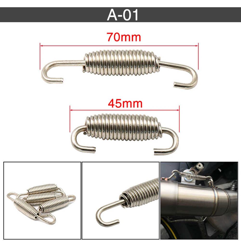 Universal Motorcycle Spring Hooks Stainless Steel Reinforced Motorcycle Fixing Exhaust Pipe Spring Hook Modified Accessory
Universal Motorcycle Spring Hooks Stainless Steel Reinforced Motorcycle Fixing Exhaust Pipe Spring Hook Modified Accessory