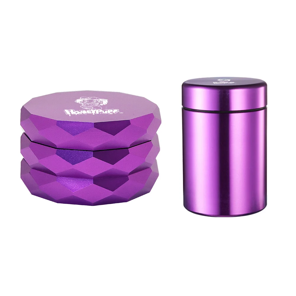 HONEYPUFF Portable Stash Jar Tobacco storage box Pill Box Herb Tobacco Grinder Diamond Aircraft Aluminum Smoking Accessories
HONEYPUFF Portable Stash Jar Tobacco storage box Pill Box Herb Tobacco Grinder Diamond Aircraft Aluminum Smoking Accessories