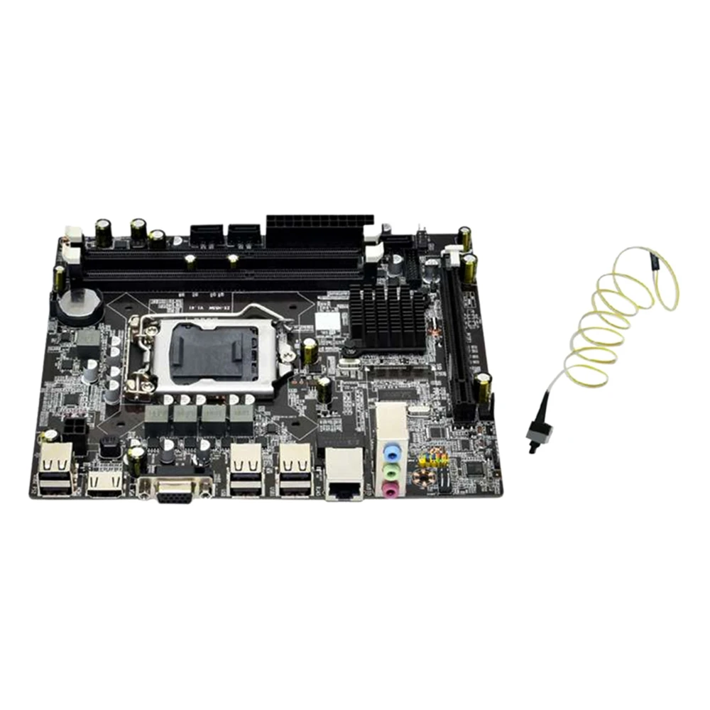 H55 Motherboard LGA 1156 DDR3 for Intel LGA1156Core I3 I5 I7 CPU Computer Motherboard
H55 Motherboard LGA 1156 DDR3 for Intel LGA1156Core I3 I5 I7 CPU Computer Motherboard