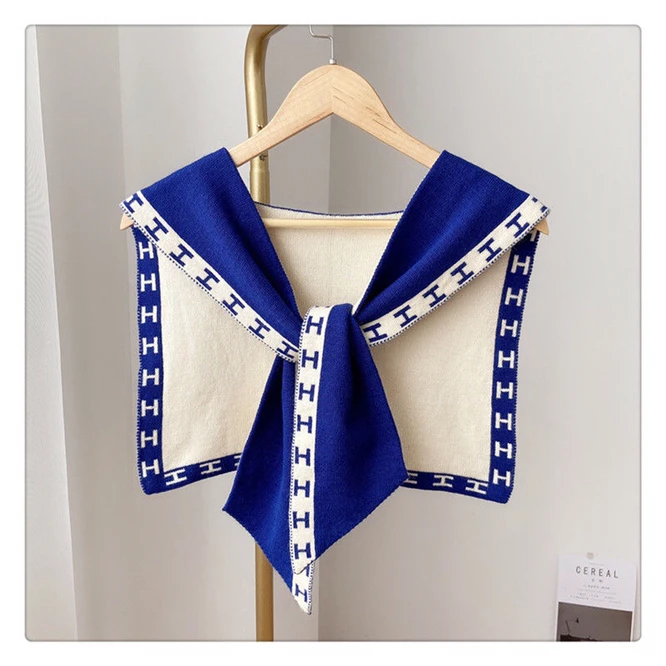 Spring Summer Knitted Shawl Knot Wear Cervical Scarf Women's Shawl Girls' Shopping Coat Leisure Fashion Blue
Spring Summer Knitted Shawl Knot Wear Cervical Scarf Women's Shawl Girls' Shopping Coat Leisure Fashion Blue