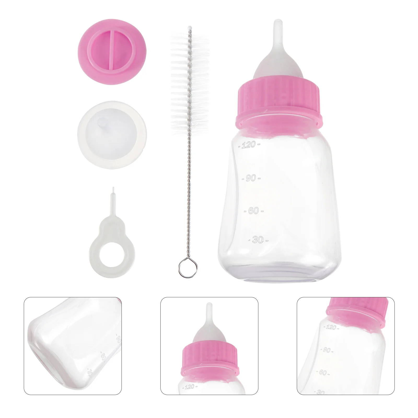 Pet Feeding Device Nursing Bottle Dog Milk 120 ML Bottles Kit Small Animal Water Rabbit dispenser
Pet Feeding Device Nursing Bottle Dog Milk 120 ML Bottles Kit Small Animal Water Rabbit dispenser