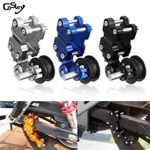 Universal Motorcycle Link Length Modified Aluminum Chain Tensioner Chain Automatic Regulator Wheel Chain Tensioner Roller
