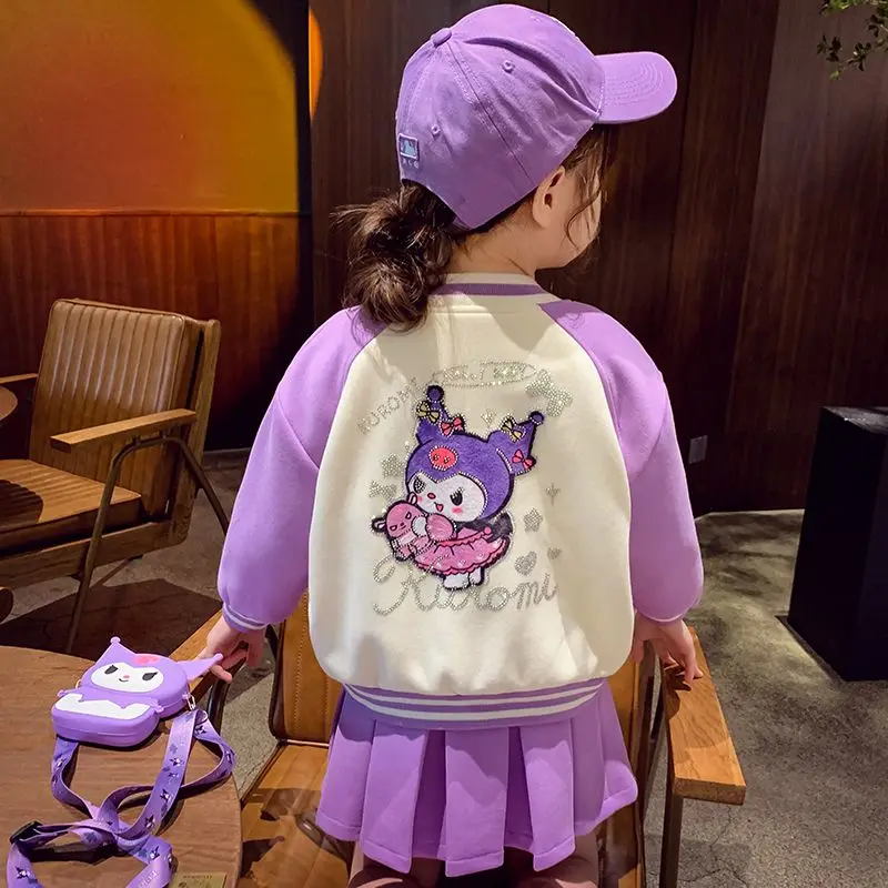 Girls Spring and Autumn Leisure Sports Sanrios Anime Kawaii Kuromi My Melody Sweet Cartoon Hot Diamond Three Piece Gift Set
Girls Spring and Autumn Leisure Sports Sanrios Anime Kawaii Kuromi My Melody Sweet Cartoon Hot Diamond Three Piece Gift Set