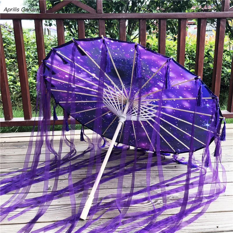 82cm Hanfu Oiled Paper Umbrella Rain Women Photography Prop Rain Proof Ribbon Antique Tassels Umbrella Fan Paraguas Parasol
82cm Hanfu Oiled Paper Umbrella Rain Women Photography Prop Rain Proof Ribbon Antique Tassels Umbrella Fan Paraguas Parasol