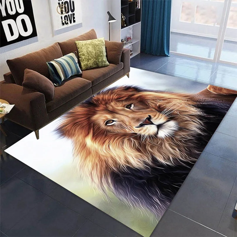 Lion Tiger Carpet large Rug For living Room Animal Bathmat Leopard Area Rug DoorMat Soft Step Mat Rectangle For Home Decor Tapis
Lion Tiger Carpet large Rug For living Room Animal Bathmat Leopard Area Rug DoorMat Soft Step Mat Rectangle For Home Decor Tapis
