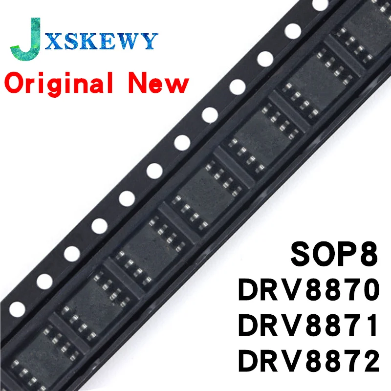 Набор схем DRV8870, чипсет DRV8871 DRV8872 DRV8870DDAR DRV8871DDAR DRV8872DDAR SOP8, 10 шт.
Набор схем DRV8870, чипсет DRV8871 DRV8872 DRV8870DDAR DRV8871DDAR DRV8872DDAR SOP8, 10 шт.