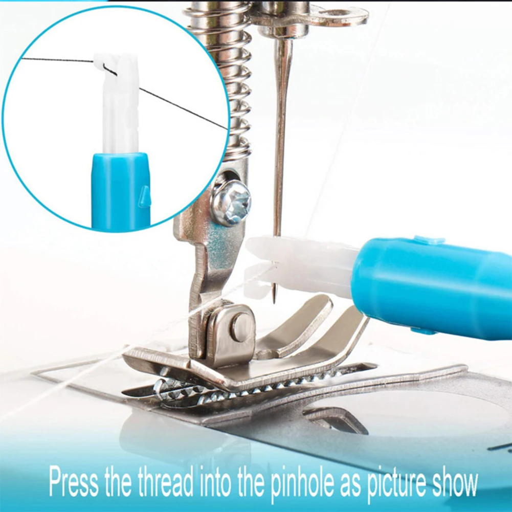 1Pcs Automatic Needle Threader Quick Needle Threader Tool Self-Thread Guide Sewing Needle Device For DIY Sewing Accessories
1Pcs Automatic Needle Threader Quick Needle Threader Tool Self-Thread Guide Sewing Needle Device For DIY Sewing Accessories