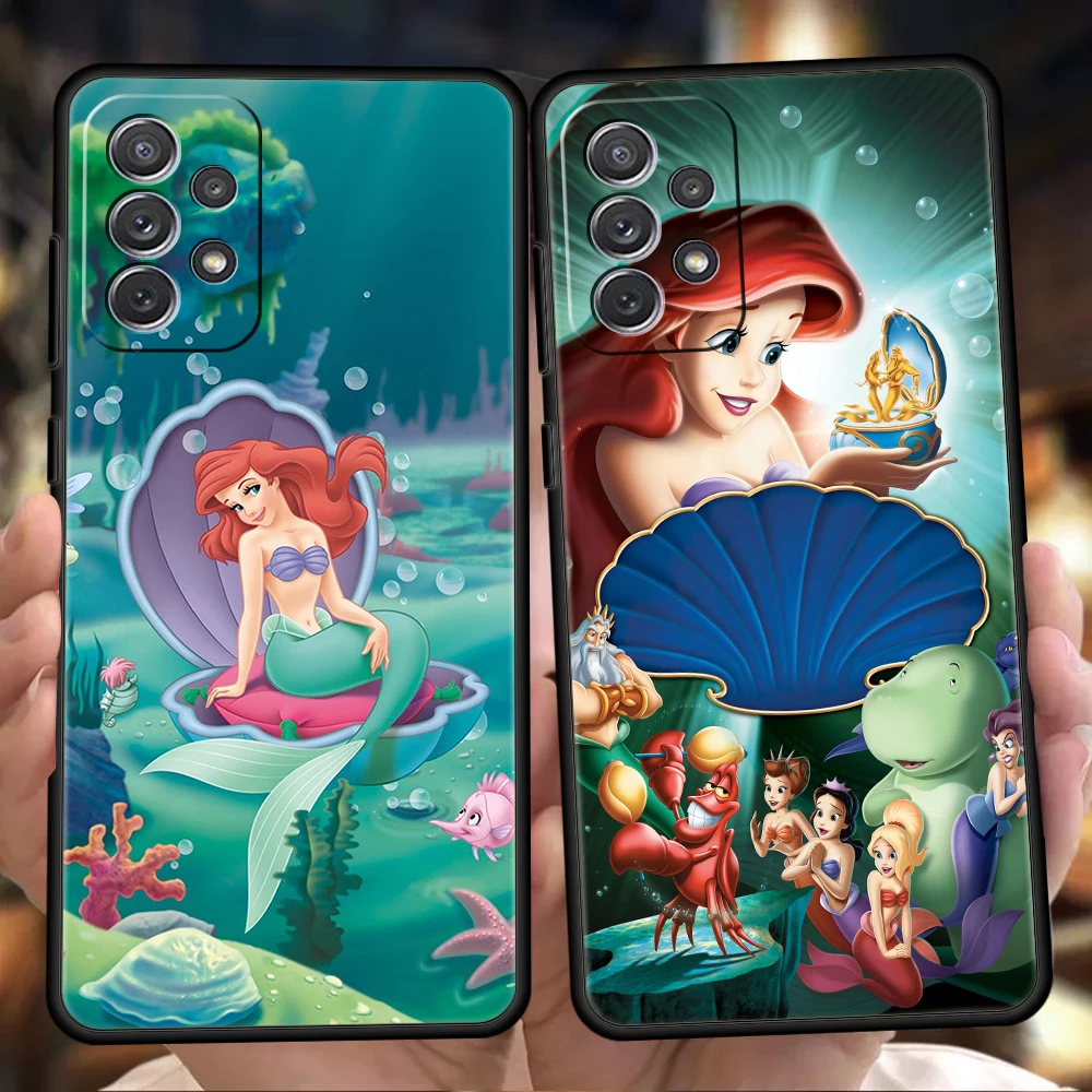 Mermaid Ariel Phone Case for Samsung Galaxy A51 A71 A32 A52 M31 M21 M22 5G 2021 Note 10 20 A01 A11 A21S A31 A41 Soft Shell Coque
Mermaid Ariel Phone Case for Samsung Galaxy A51 A71 A32 A52 M31 M21 M22 5G 2021 Note 10 20 A01 A11 A21S A31 A41 Soft Shell Coque