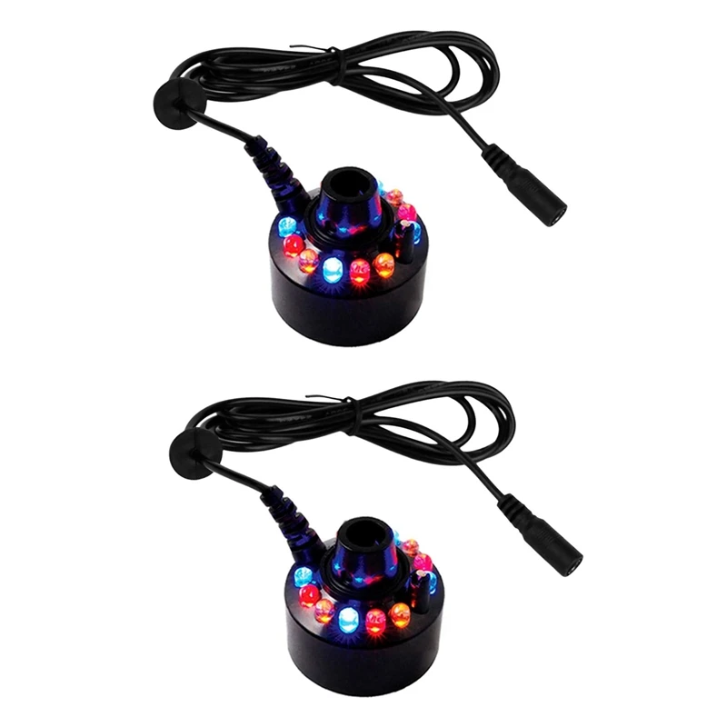 2X Mist Maker, Indoor Fountain Mister Foggers, Small Pond Fog Machine Atomizer Air Humidifier For Halloween, Christmas
2X Mist Maker, Indoor Fountain Mister Foggers, Small Pond Fog Machine Atomizer Air Humidifier For Halloween, Christmas