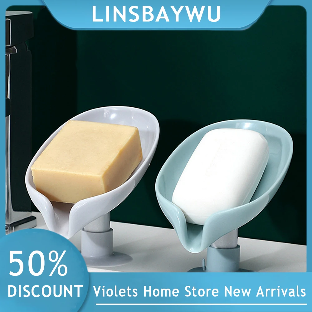 Leaf Shape Soap Dish Toilet Bathroom Drain Soap Holder Storage Plate Kitchen Sponge Holder Suction Cup Soap Box Bathroom Gadget
Leaf Shape Soap Dish Toilet Bathroom Drain Soap Holder Storage Plate Kitchen Sponge Holder Suction Cup Soap Box Bathroom Gadget