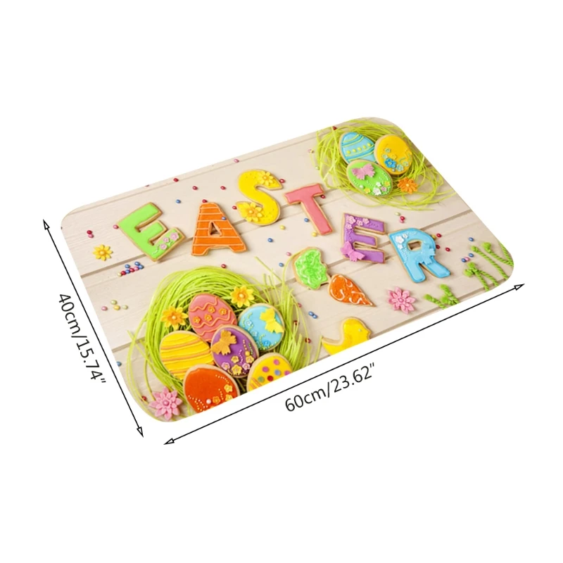 C5AC Easter Bunny Eggs Flower Cute Doormats Animal Easter Decoration Floor Mat Indoor Outdoor Entrance Bathroom Door Mats Non x
C5AC Easter Bunny Eggs Flower Cute Doormats Animal Easter Decoration Floor Mat Indoor Outdoor Entrance Bathroom Door Mats Non x