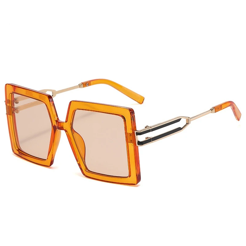 Fashion Oversized Square Sunglasses Men Trending Gradient Shades UV400 Women Retro Orange Champagne Sun Glasses
Fashion Oversized Square Sunglasses Men Trending Gradient Shades UV400 Women Retro Orange Champagne Sun Glasses
