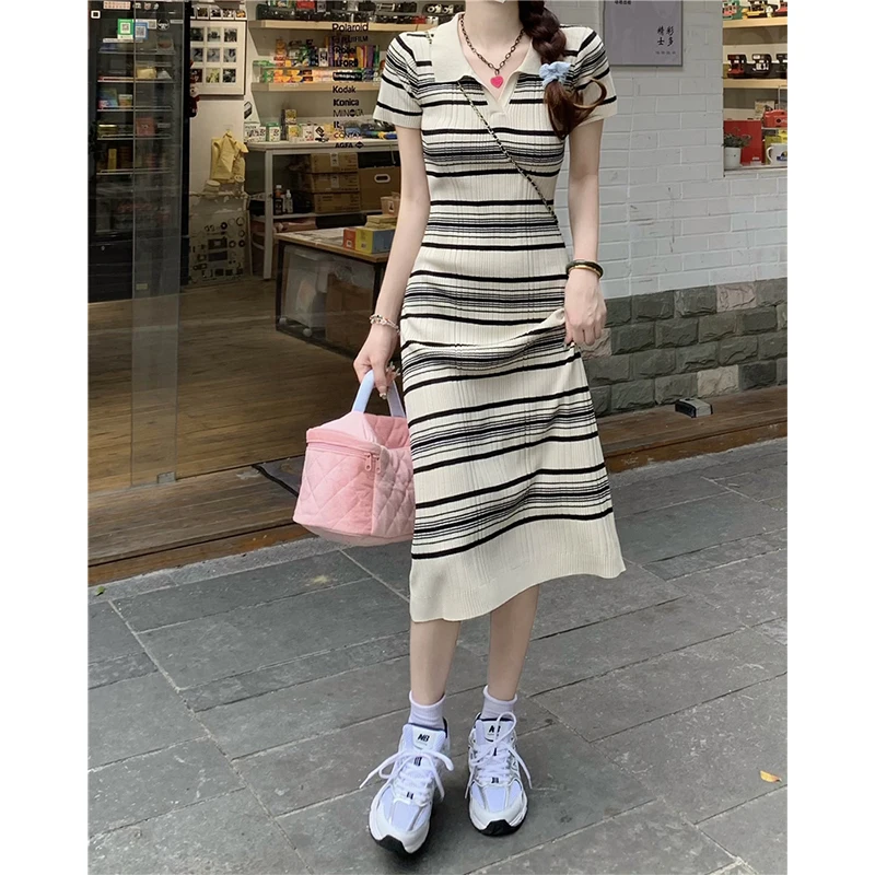 ILARES Elegant Dresses for Women 2022 Midi Dress Women's Summer Dress Y2k Korean Fashion Woman Long Casual Vintage Knit Clothing
ILARES Elegant Dresses for Women 2022 Midi Dress Women's Summer Dress Y2k Korean Fashion Woman Long Casual Vintage Knit Clothing