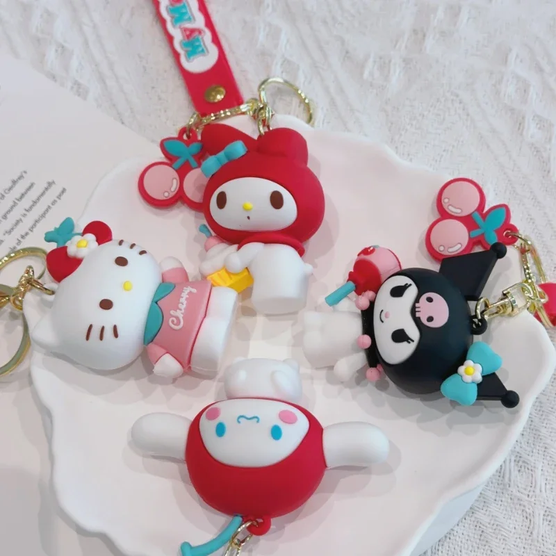 Kawaii Sanrio Anime Kuromi My Melody Cinnamoroll Cute Cartoon Keychain Sweet Lovely Backpack Pendant Cute Things for Girls
Kawaii Sanrio Anime Kuromi My Melody Cinnamoroll Cute Cartoon Keychain Sweet Lovely Backpack Pendant Cute Things for Girls
