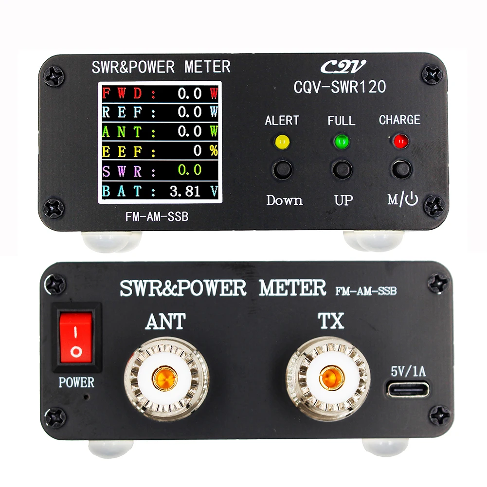 Multifunctional Smart SWR Meter 120W Digtial Power Standing Wave Meter LED HD Display 1.8-54MHz Hardware Tools Accessories
Multifunctional Smart SWR Meter 120W Digtial Power Standing Wave Meter LED HD Display 1.8-54MHz Hardware Tools Accessories